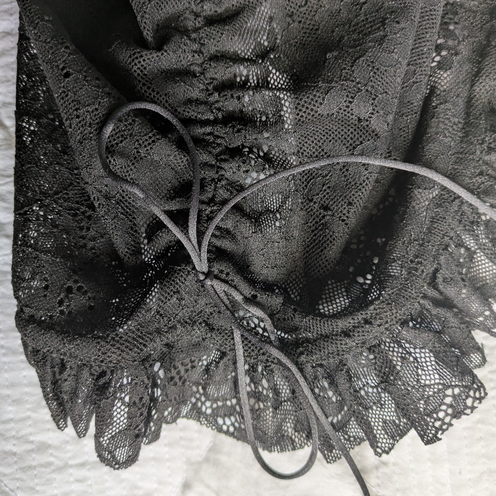 EUC....For Love and Lemons Gracie Lace Bodysuit Dress Size XS (0-2) - Picture 12 of 12